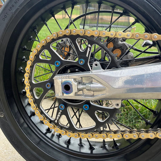 Ultra Bee Sprocket Titanium Bolts