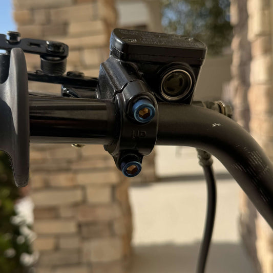 Upgraded Rear Tuttio Brake Titanium Bolts